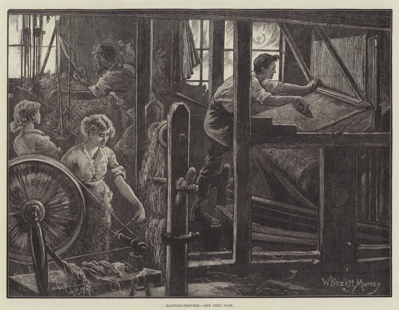 Vævere af mattevævere af William Bazett Murray