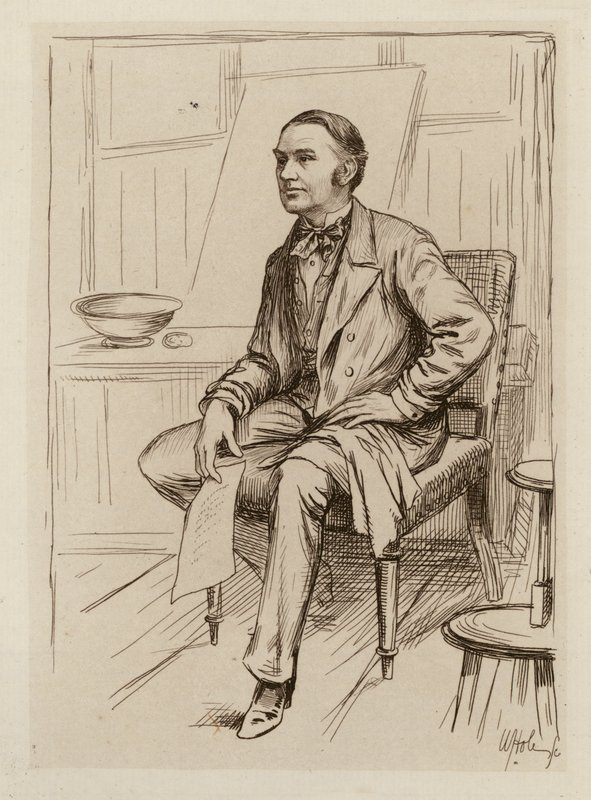 Thomas Annandale, professor i klinisk kirurgi (kobberstik) af William Brassey (after) Hole