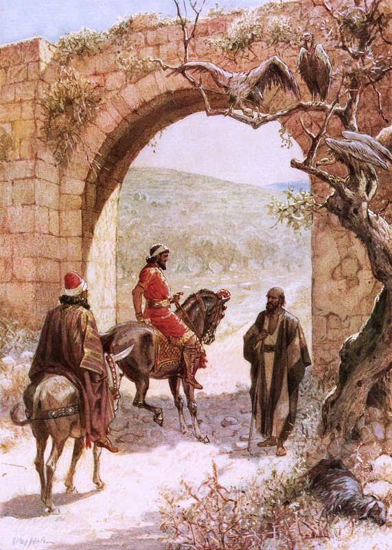 Akab og Elias af William Brassey Hole