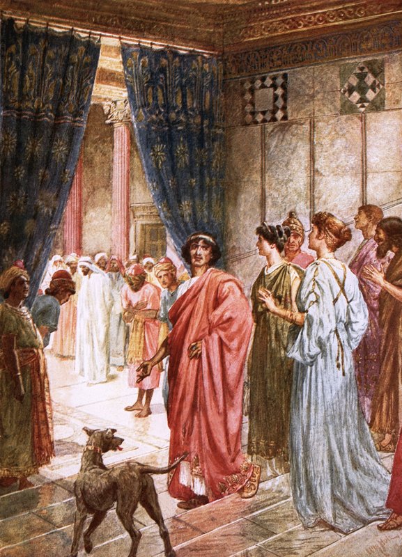 Pilatus sender Jesus til Herodes af William Brassey Hole