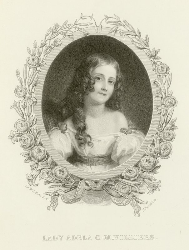 Lady Adela Corisande Maria Child Villiers af William Charles Ross