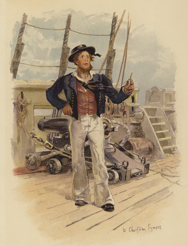 Bådsmand, omkring 1820 af William Christian Symons