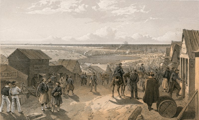 Kamiesch af William Crimea Simpson