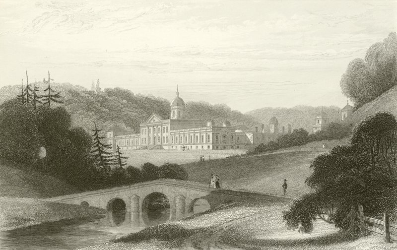 Castle Howard af William Daniell
