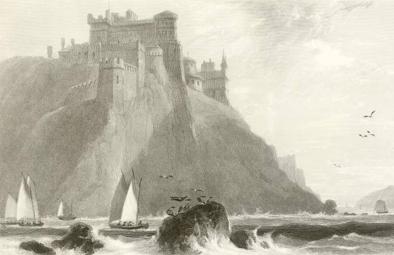 Culzean Castle, Ayrshire, Skotland af William Daniell