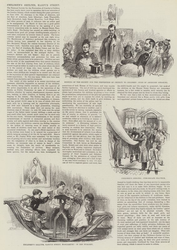 Børnehjem, Harpur Street af William Douglas Almond