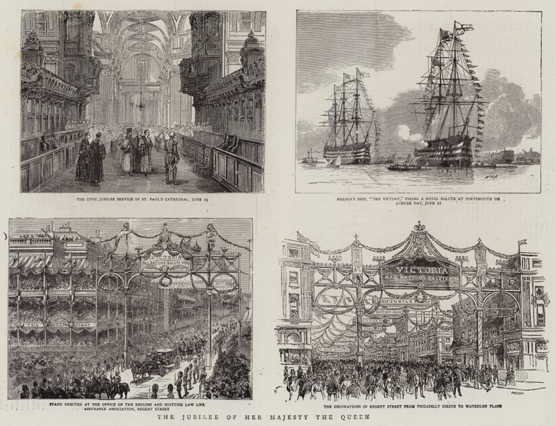 Hendes Majestæt Dronningens Jubilæum af William Edward Atkins