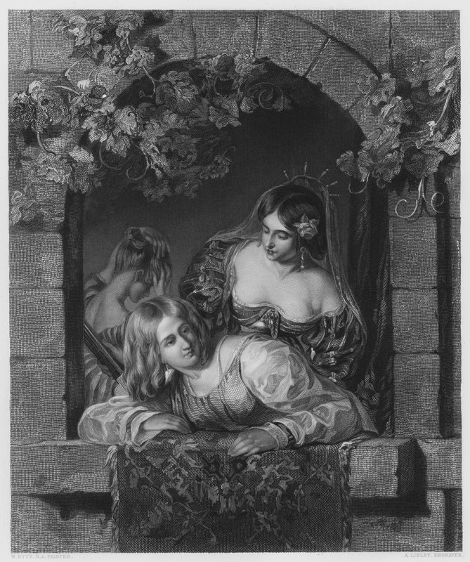 The Brides of Venice, fra billedet i Vernon Gallery (gravering) af William Etty