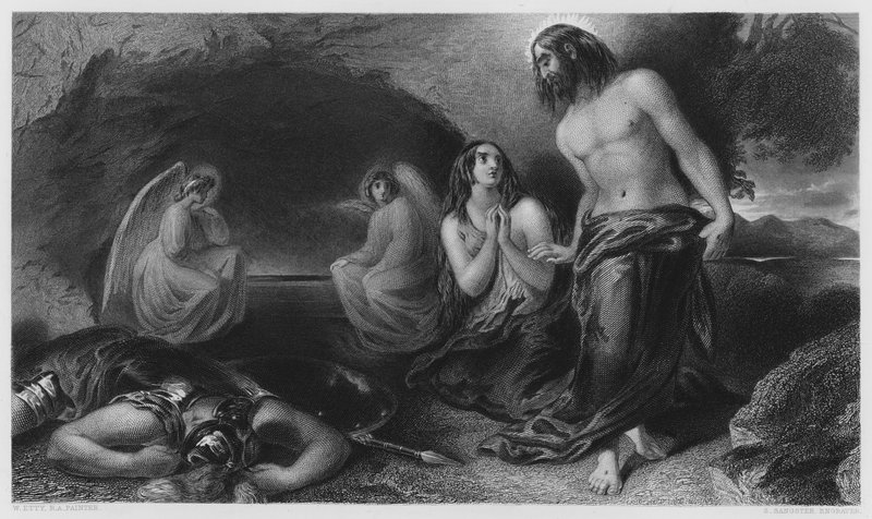 Graven, fra billedet i Vernon Gallery (gravering) af William Etty