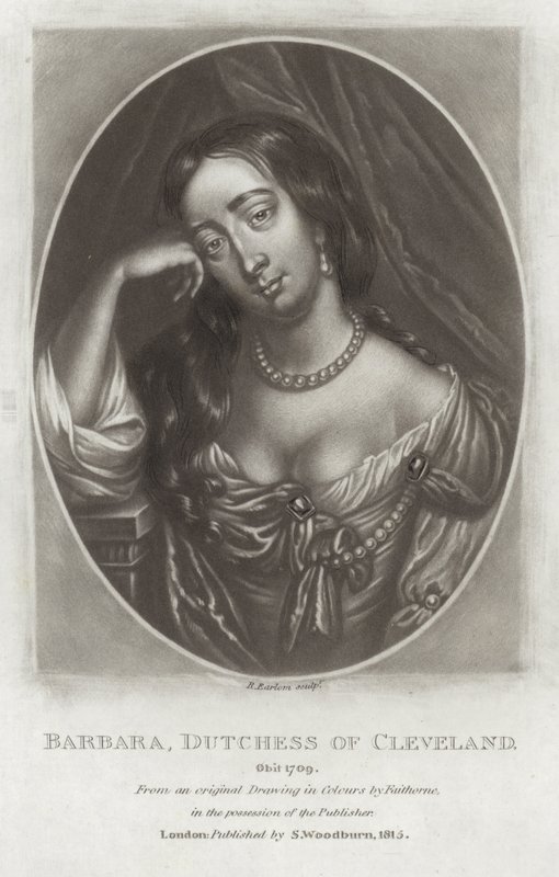 Barbara, hertuginde af Cleveland af William Faithorne