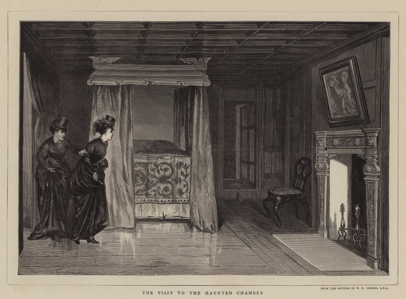 Besøget i det hjemsøgte kammer af William Frederick Yeames