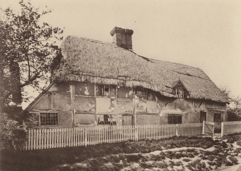 Ved Burwash, Sussex (s/h-foto) af William Galsworthy Davie