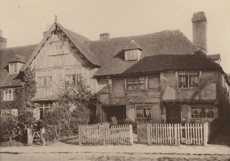 Ved Cranbrook, Kent (s/h-foto) af William Galsworthy Davie