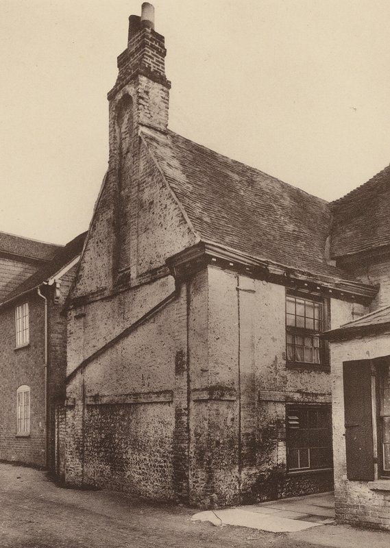 Ved Minster, Kent (s/h-foto) af William Galsworthy Davie