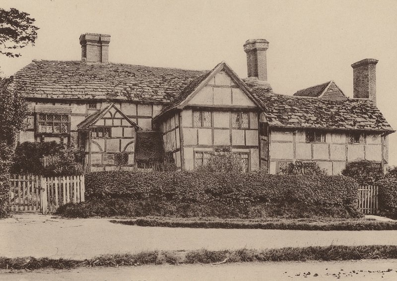 Ved North Chapel, North Street, Horsham, Sussex (s/h-foto) af William Galsworthy Davie