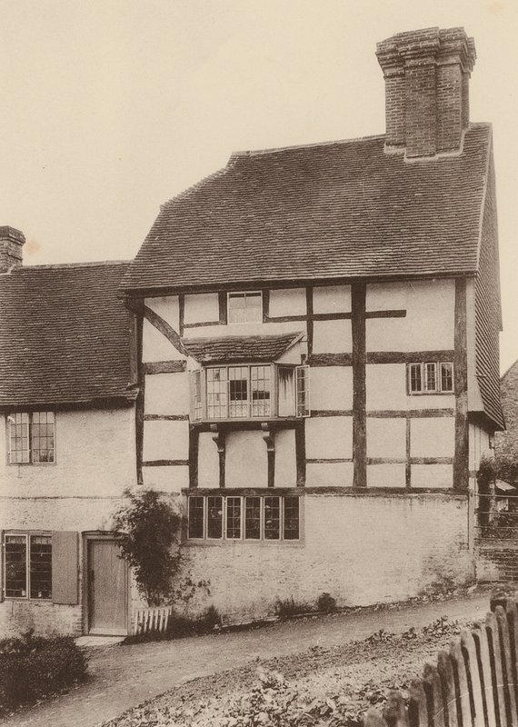 Ved Petworth, Sussex (s/h-foto) af William Galsworthy Davie