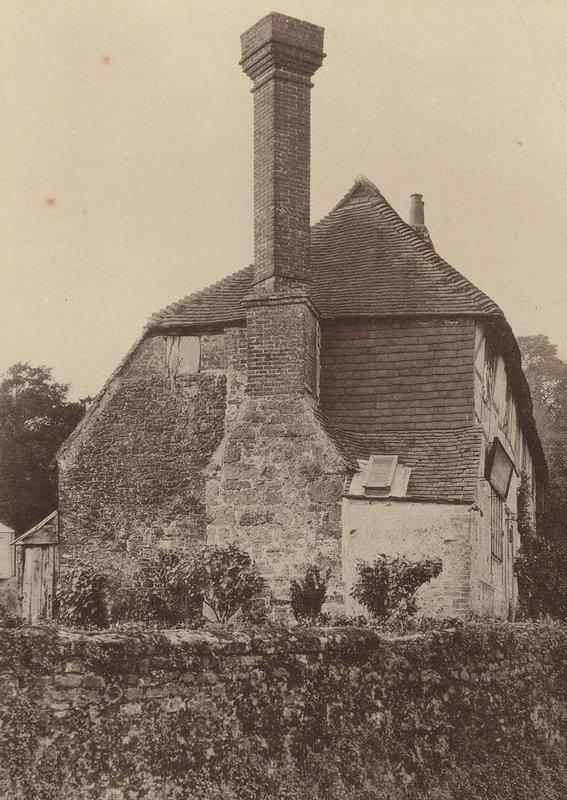 Ved Pulborough, West Sussex (s/h-foto) af William Galsworthy Davie