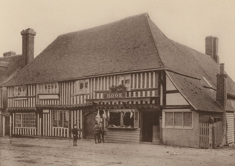 Ved Tenterden, Kent (s/h-foto) af William Galsworthy Davie