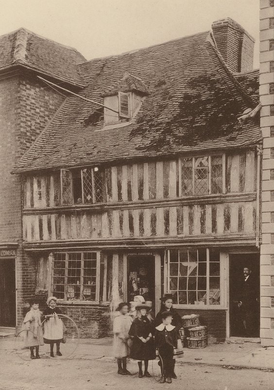 Ved Tenterden, Kent (s/h-foto) af William Galsworthy Davie