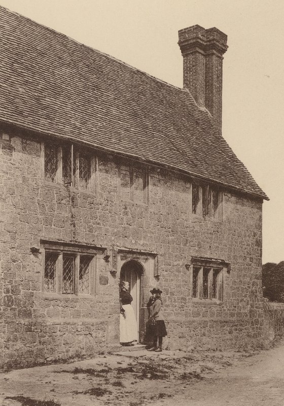 Bean Lodge, New Grove Lane, nær Petworth, Sussex (s/h-foto) af William Galsworthy Davie