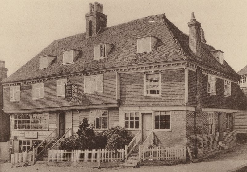 Church House, Goudhurst, Kent (s/h-foto) af William Galsworthy Davie
