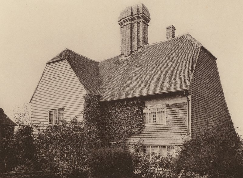 Collins Farm, Sissinghurst, Kent (s/h-foto) af William Galsworthy Davie
