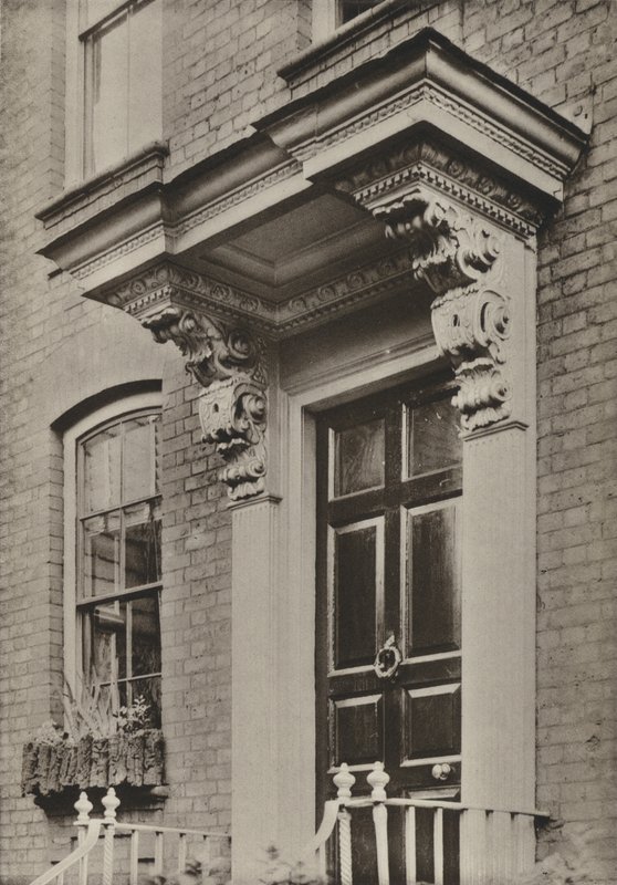 Doorway, Church Road, Richmond, Surrey (s/h foto) af William Galsworthy Davie
