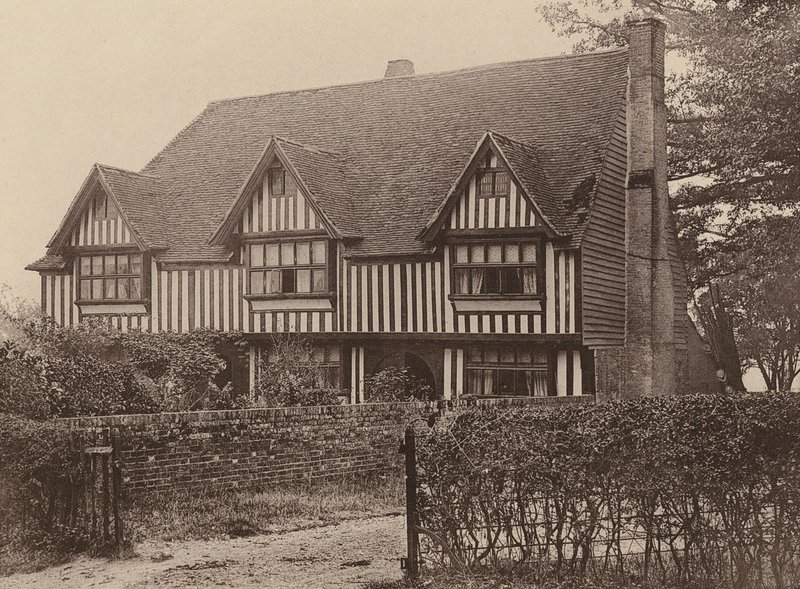Hawkhurst Place, Highgate, Kent (s/h-foto) af William Galsworthy Davie