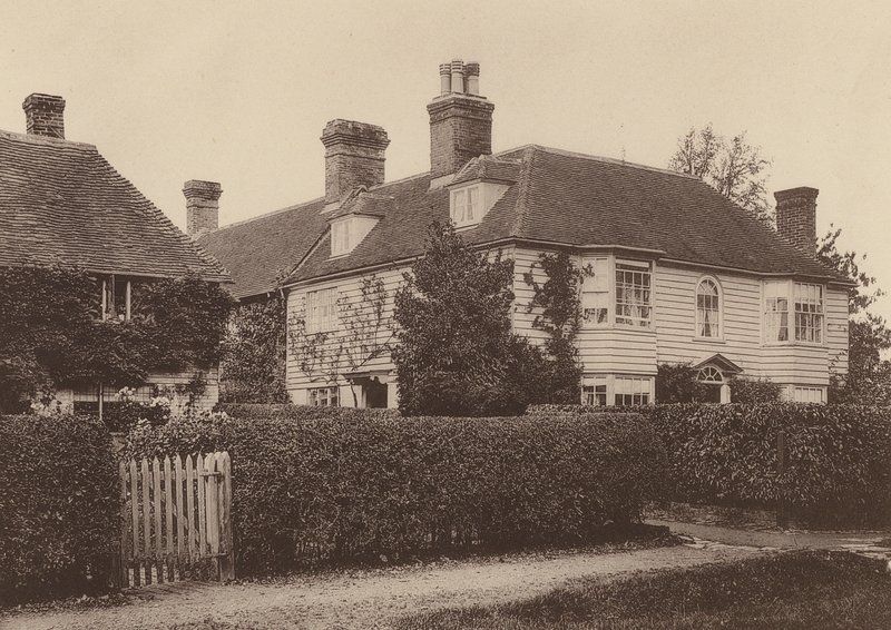 Market Cross House, Hawkhurst, Kent (s/h-foto) af William Galsworthy Davie