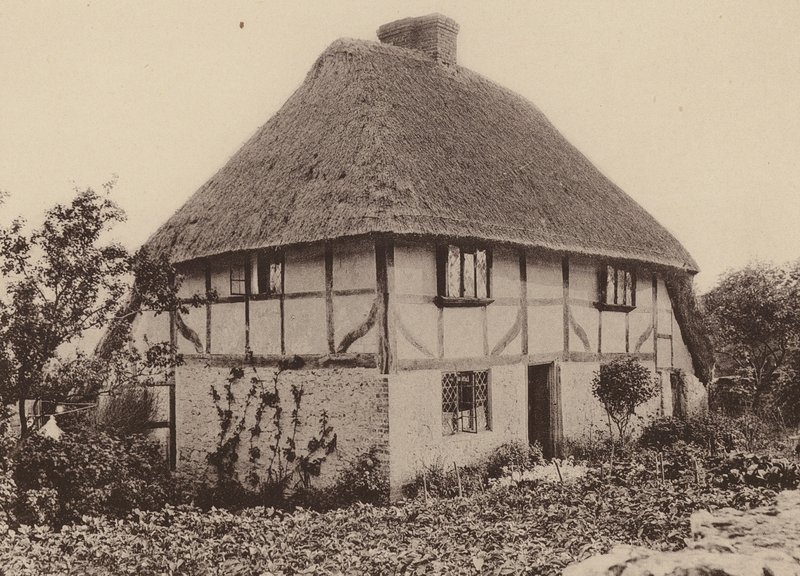 Rose Cottage, Pulborough, West Sussex (s/h-foto) af William Galsworthy Davie