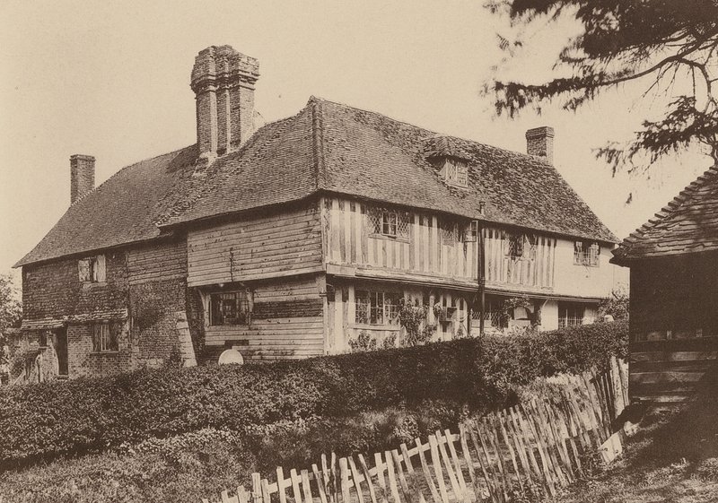 Smugley Farm, Goudhurst, Kent (s/h-foto) af William Galsworthy Davie