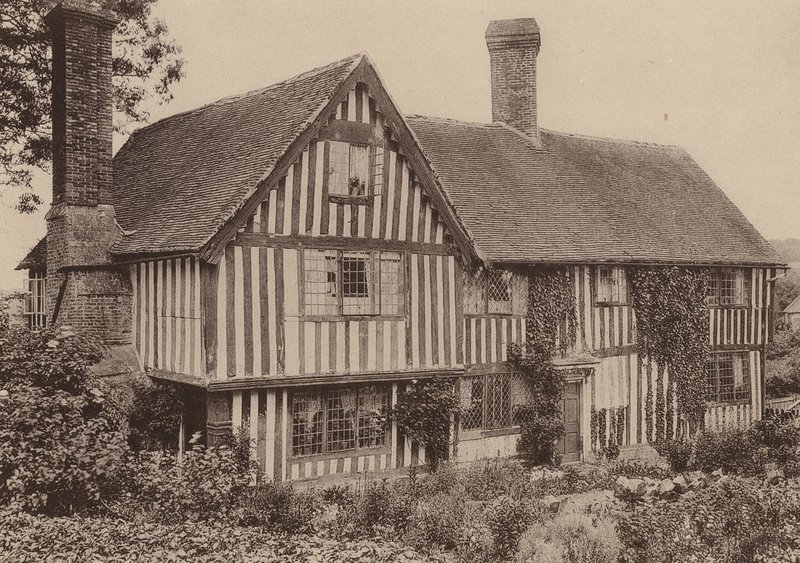 Strean Farm, Sedlescombe, Sussex (s/h-foto) af William Galsworthy Davie