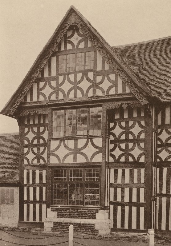 "The Middle House", Mayfield, Sussex, dateret 1575 (s/h-foto) af William Galsworthy Davie