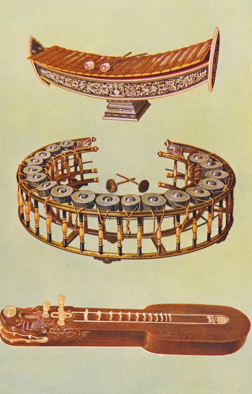 Musikinstrumenter: Ranat ek, Khong yai, Ta