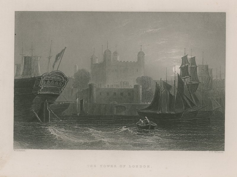 The Tower of London af William H. Bartlett