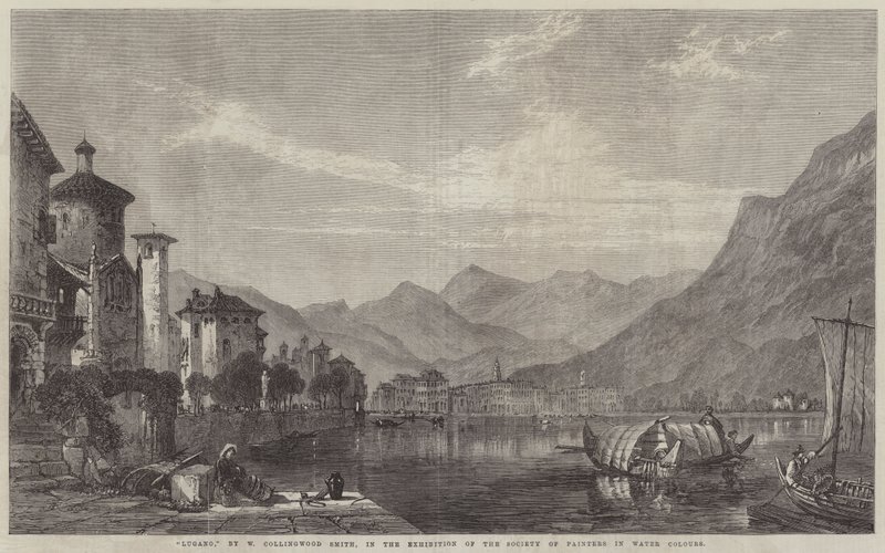 Lugano af William Harding Collingwood Smith