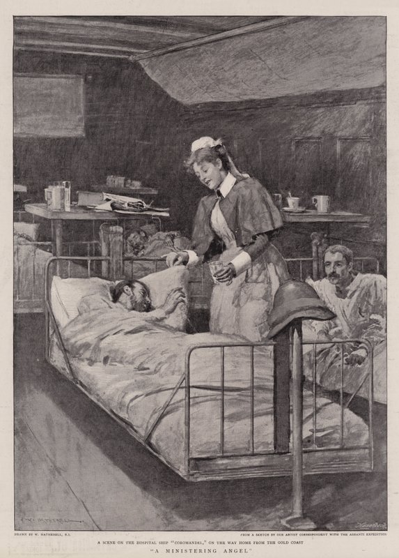 En frelsende engel af William Hatherell