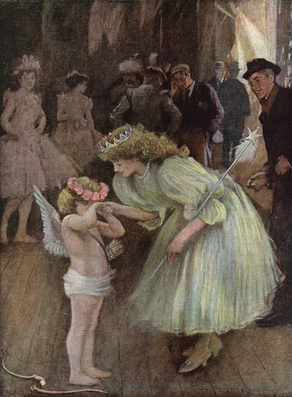 Amor i nød - en god fe af William Hatherell