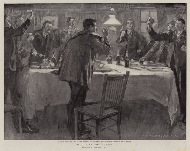 Gud bevare dronningen af William Hatherell