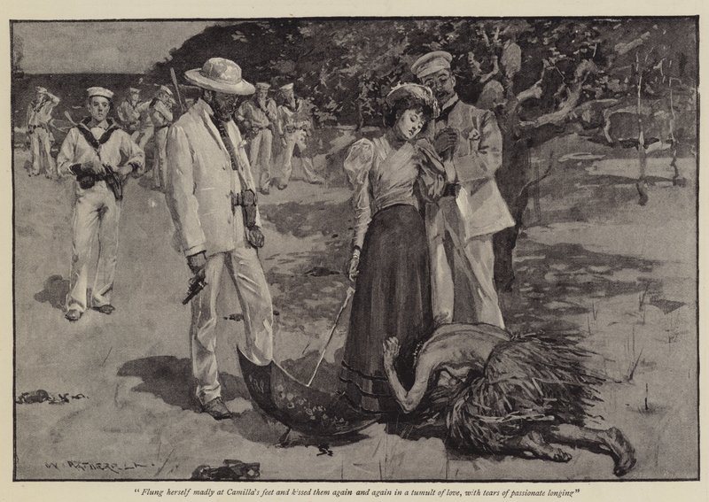 Illustration til A Triumph of Civilisation, af Grant Allen af William Hatherell