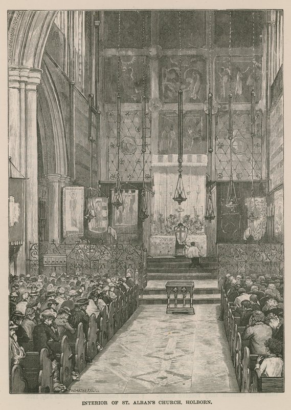 Interiør af St Alban