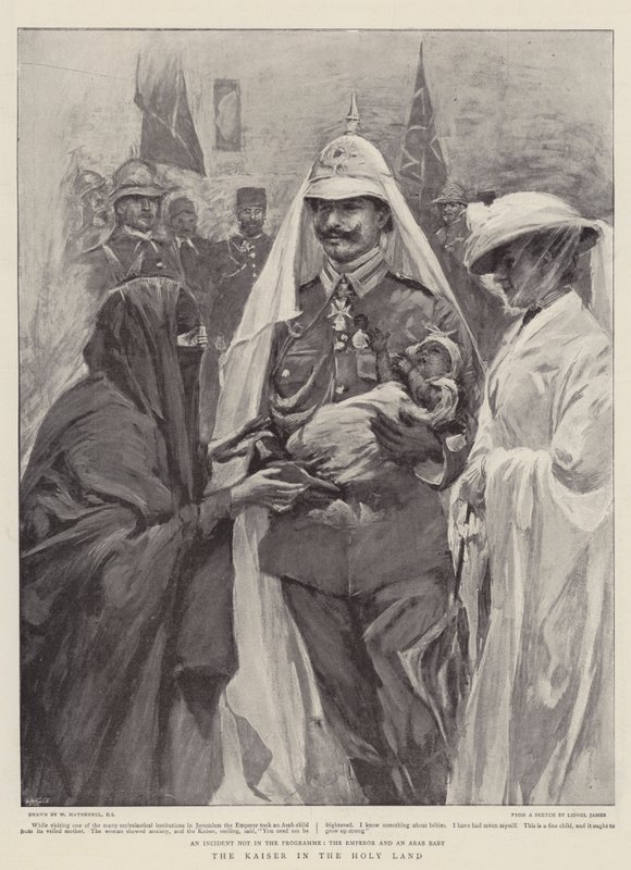 Kaiser i det hellige land af William Hatherell
