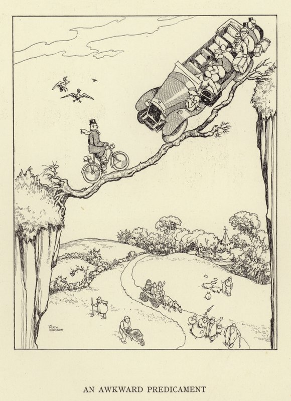 En akavet knibe af William Heath Robinson