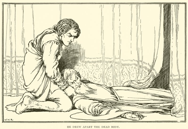 Han adskilte den døde krop af William Heath Robinson