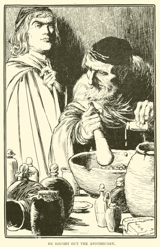 Han opsøgte apotekeren af William Heath Robinson