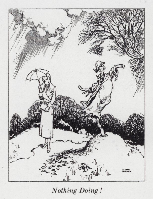 Intet der gør! (litho) af William Heath Robinson