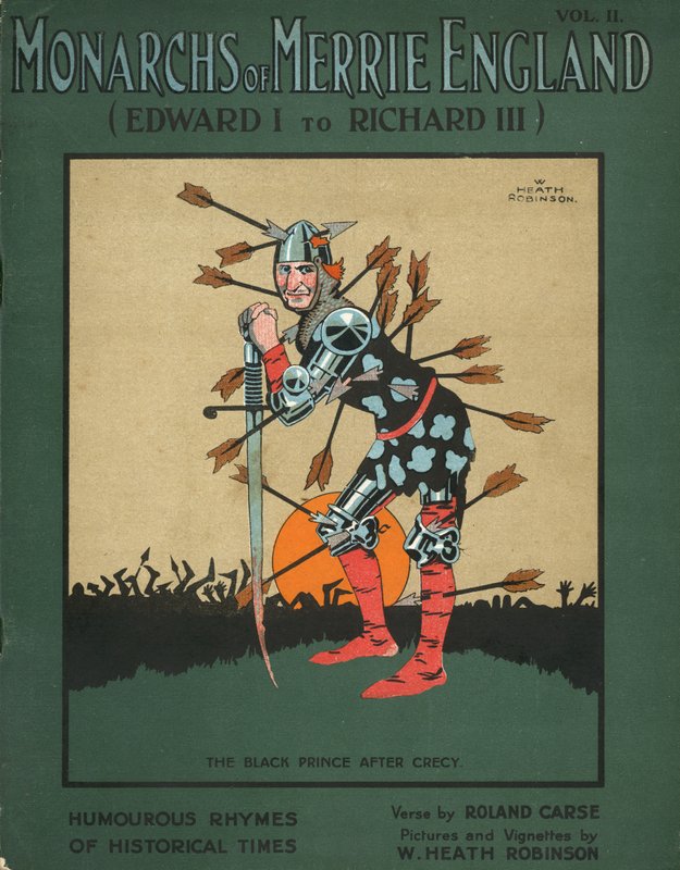 Den sorte prins efter slaget ved Crecy af William Heath Robinson