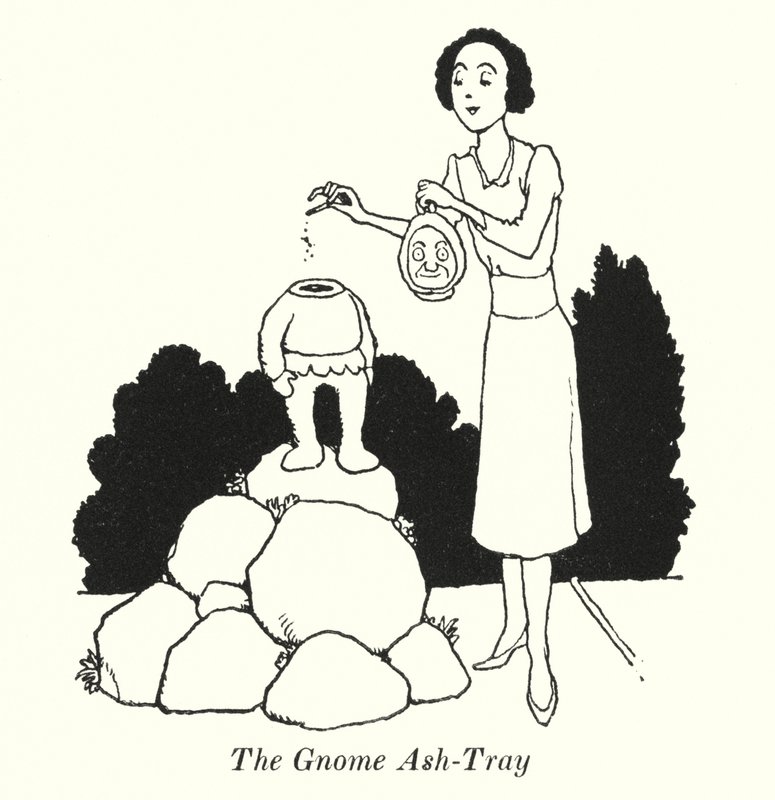 The Gnome Askebæger (litho) af William Heath Robinson