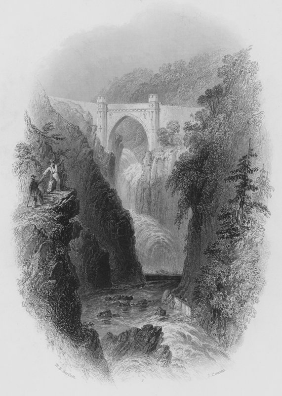 Phoul a Phuca (gravering) af William Henry (after) Bartlett