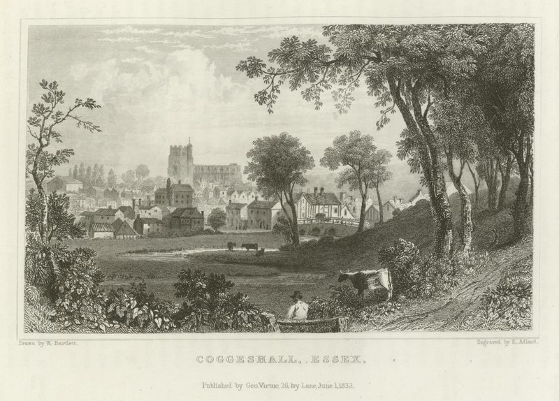 Coggeshall, Essex af William Henry Bartlett
